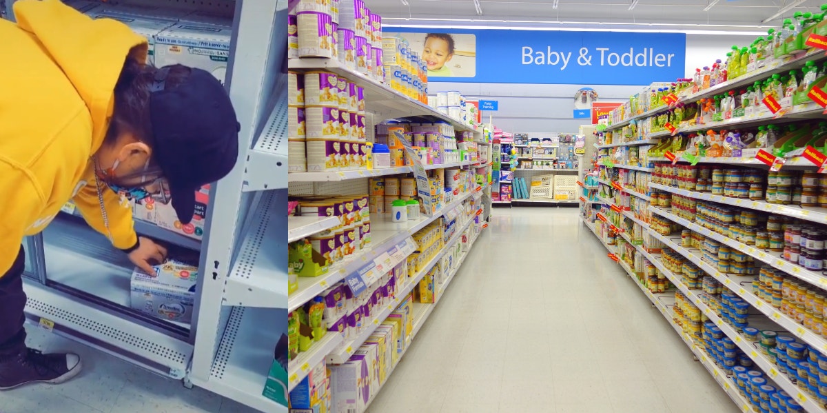 Walmart baby items in hot sale store